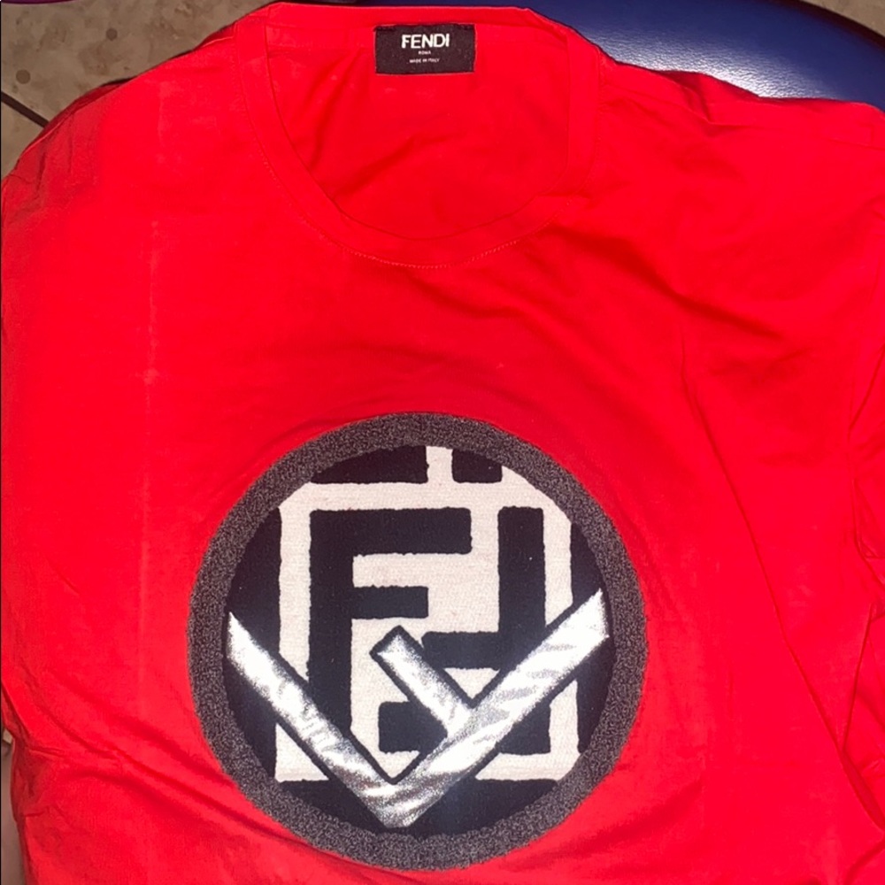 Fendi shirt Red